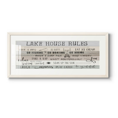 " Lake House Rules "