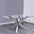 Vinson Rectangle Glass Dining Table-95169224-95169227