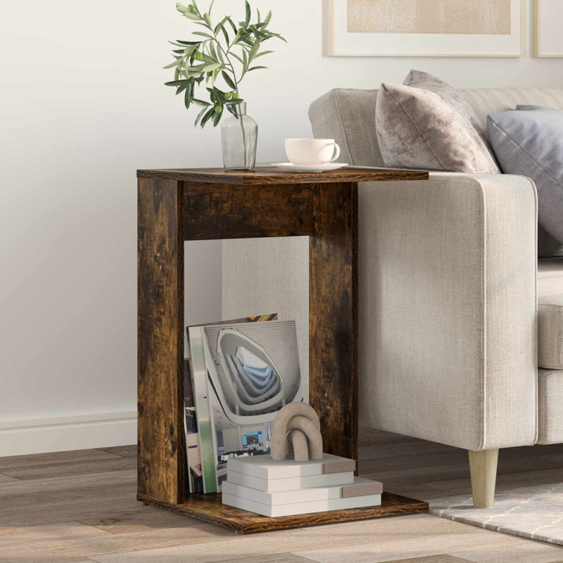 End Table, Smoked Oak