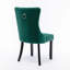 Chaise d'appoint en velours capitonnée Hemen-479108053-479108052
