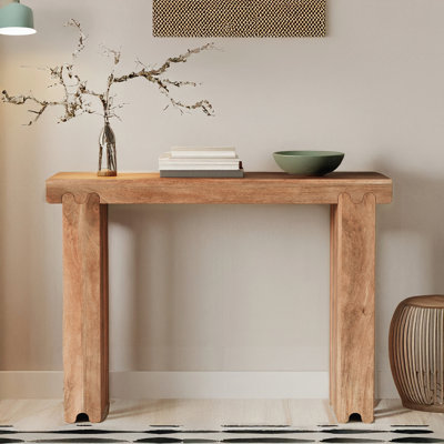 Table d'entrée en bois de manguier Farmhouse