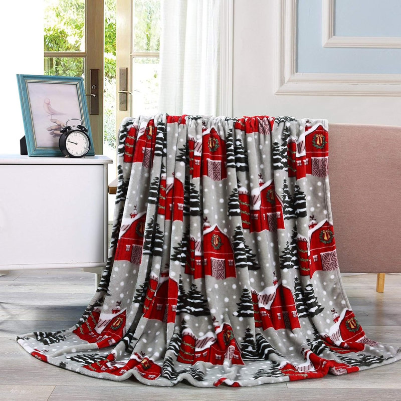 Holiday Comfort Throw Blanket