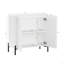 Armoire concise 32 "en blanc