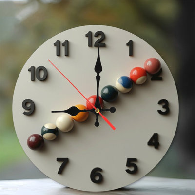 Colourful Decorative Wall Clock for Home Decor