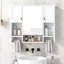Armoire murale de salle de bain 35 po x 28 po avec miroir de qualité-447801498