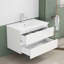 Ensemble de meuble-lavabo avec lavabo et meuble-lavabo avec 2 grands tiroirs-617755078