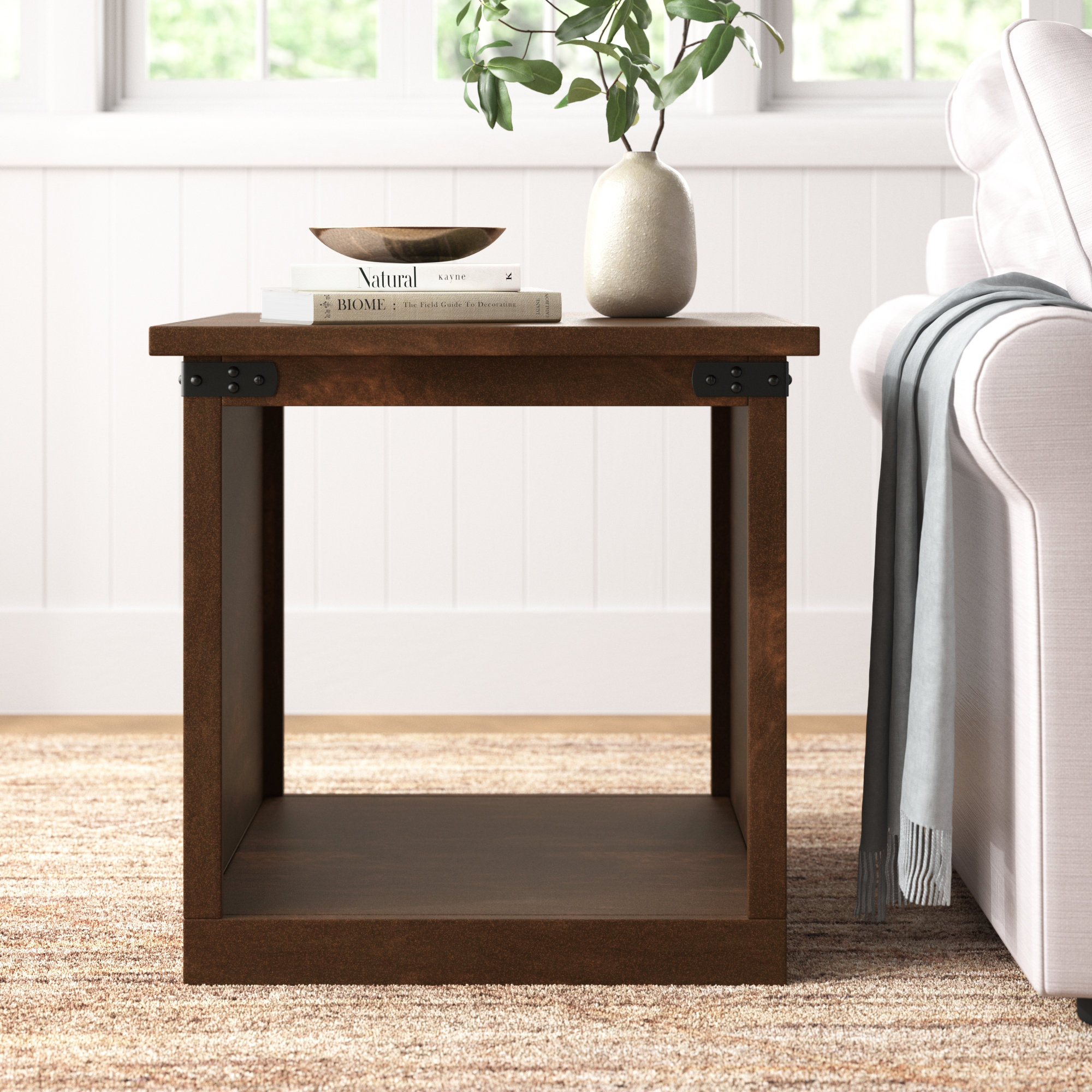 Laurel Foundry Modern Farmhouse Table d'appoint de style campagnard ...
