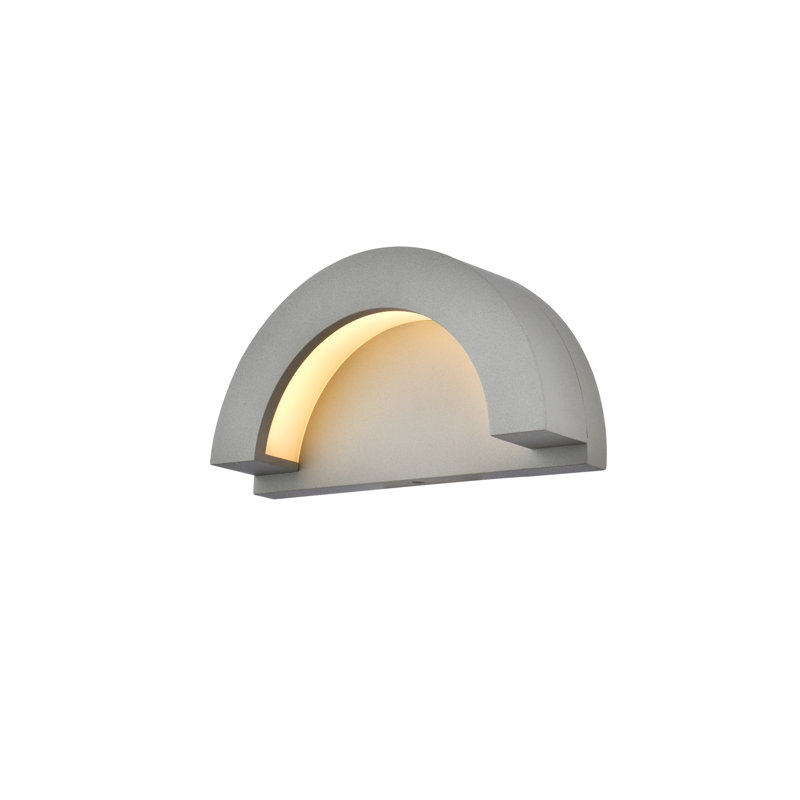 Dale LED Wall Light, Silver