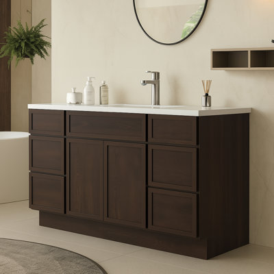 Base de meuble-lavabo simple 63 po seulement