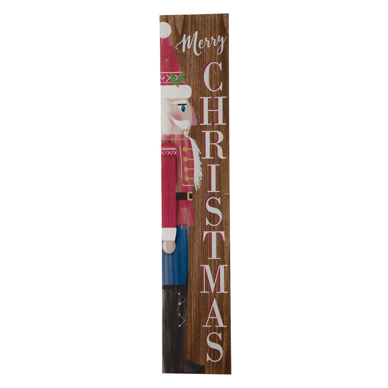 Enseigne de Noël en bois 60 po Junno