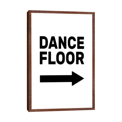 Dance Floor - Right - Print on Canvas
