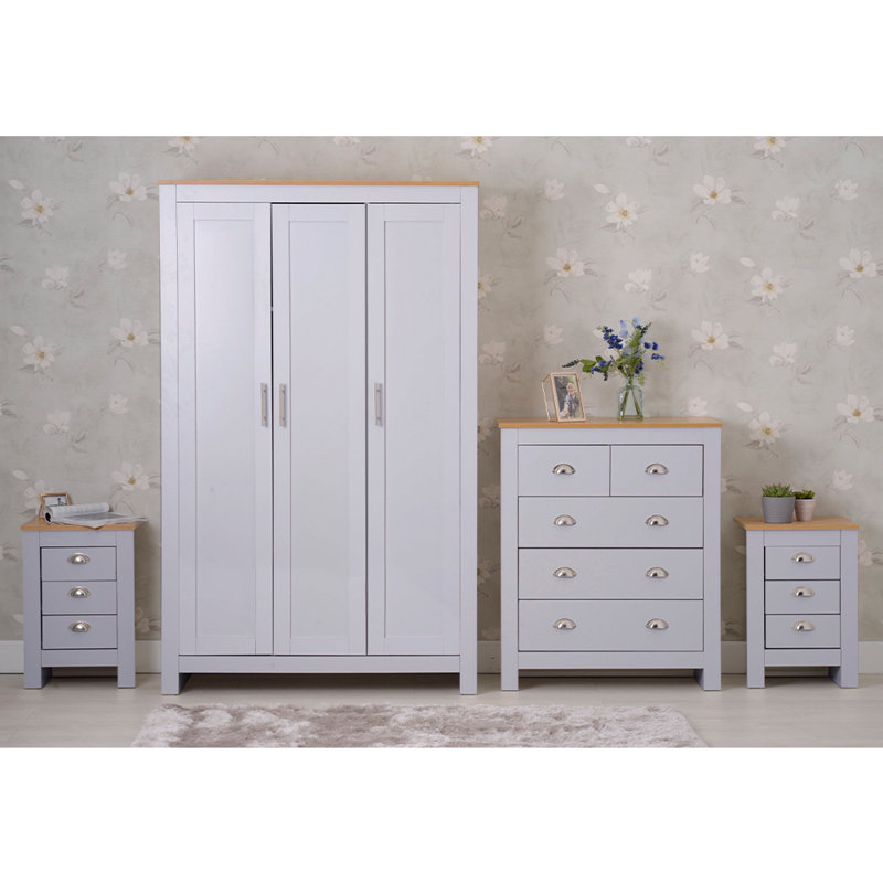 Anistyn Piece Bedroom Set, Grey
