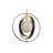 Pearl 1 - Light Bronze/Gold Geometric Pendant