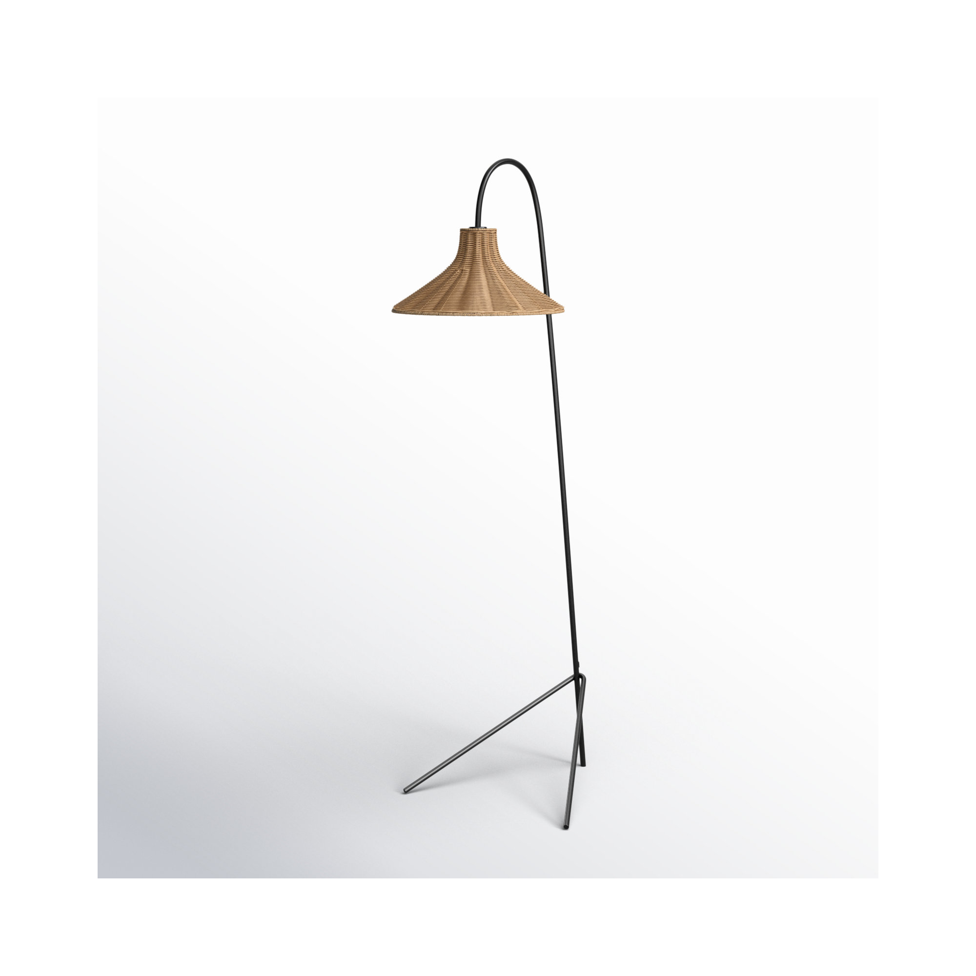 Sylvia 67'' Iron Floor Lamp