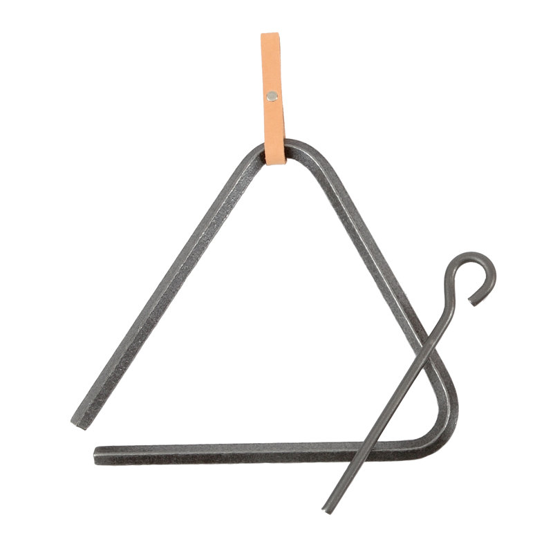 Handcrafted 10" Medium Dinner Triangle