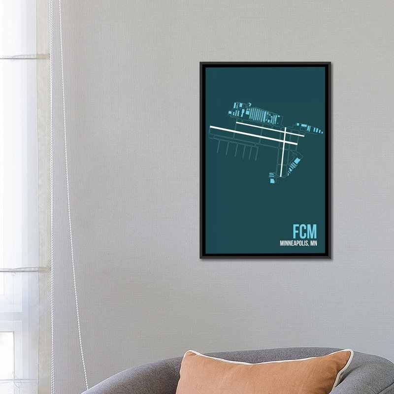 «Schnumplays», impression sur toile, H 26 po x l 18 po x P 1,5 po, Toile avec cadre noir, Pas de tapis