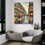 «Rainy Day In Paris» par Rey Klimt, art mural en verre acrylique