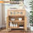30’’Yellow Oak Modern Sideboard