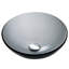 Glass Circular Vessel Bathroom Sink-10363220