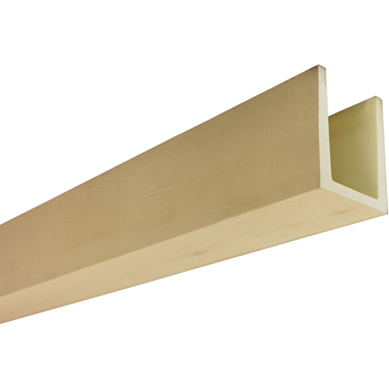 Poutre à 3 côtés Heritage Timber, Apprêt brun clair, H 5,5 po x l 5,5 po x P 144 po