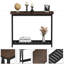 Console rustique 40 po 40 po