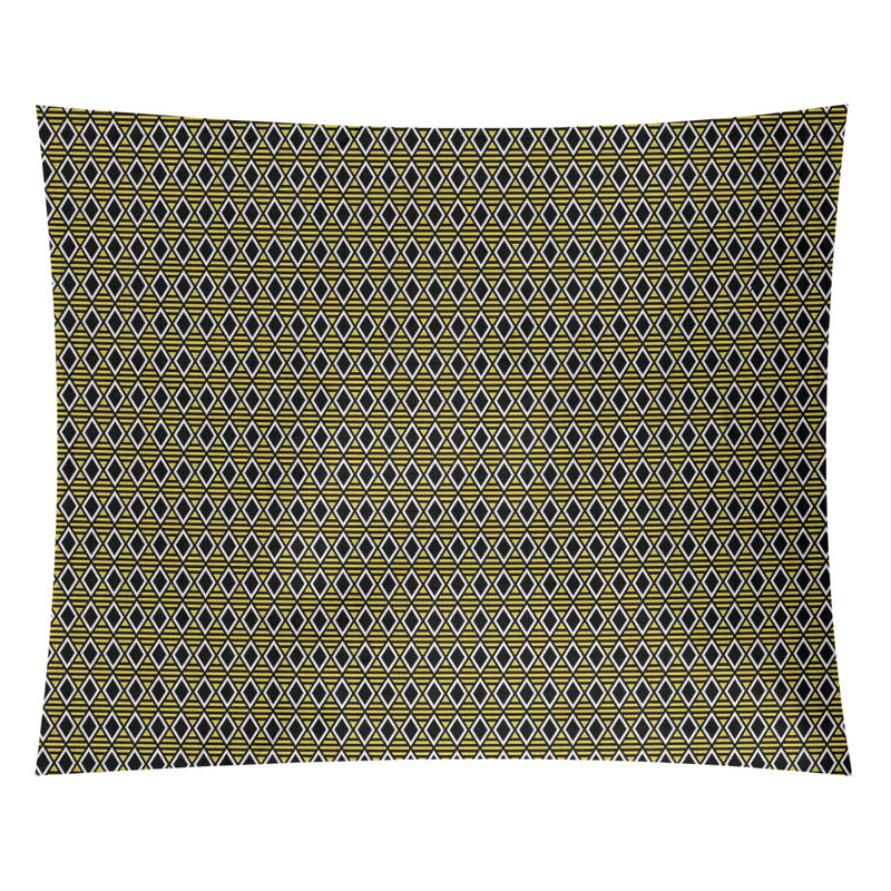 Tapisserie katelyn elizabeth à carreaux géométriques Avicia, Intérieur, H 91 po x l 107,5 po