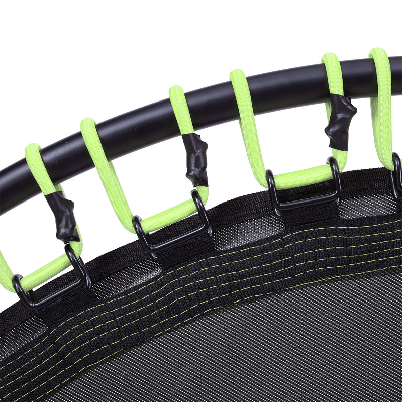 Freeport Park ft Round Backyard Trampoline, Black/Green