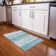 Premium Machine Washable Prisco Teal Rug