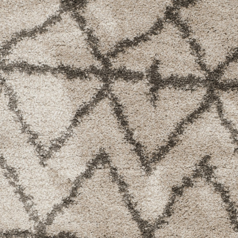Tapis performance abstrait à poil long Belize, Rectangle 4 pi x 6 pi