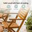 Folding Patio Dining Armchair