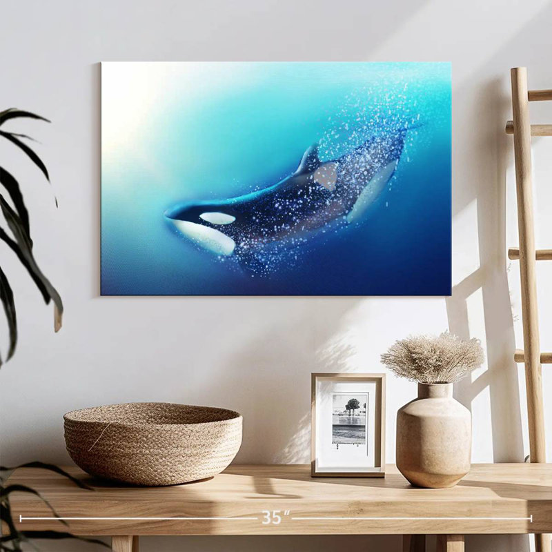 Brampt Underwater Orca, 16" H x 24" W