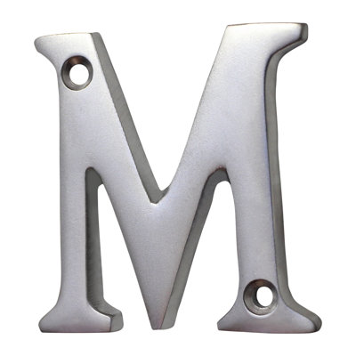 2'' H Brass House Letter