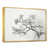 Gold Floater Framed