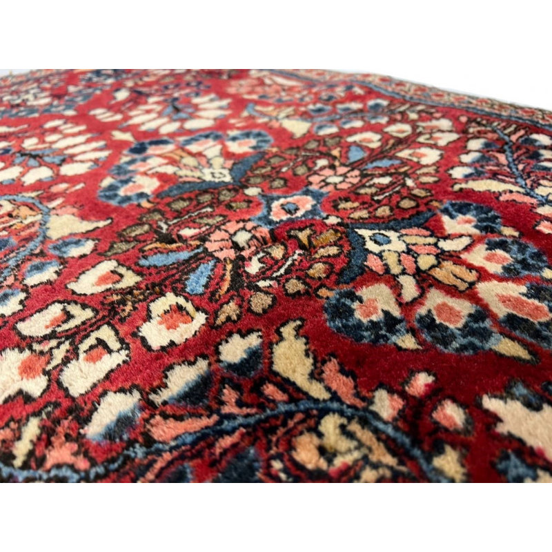Tapis rectangulaire en laine d'agneau Ilmi 2 pi x 3 pi 11 po Ilmi One-of-a-Kind