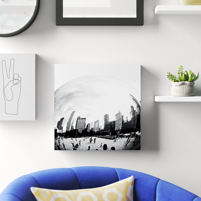 " The Bean Chicago Bold Sq " by Debra Van Swearingen