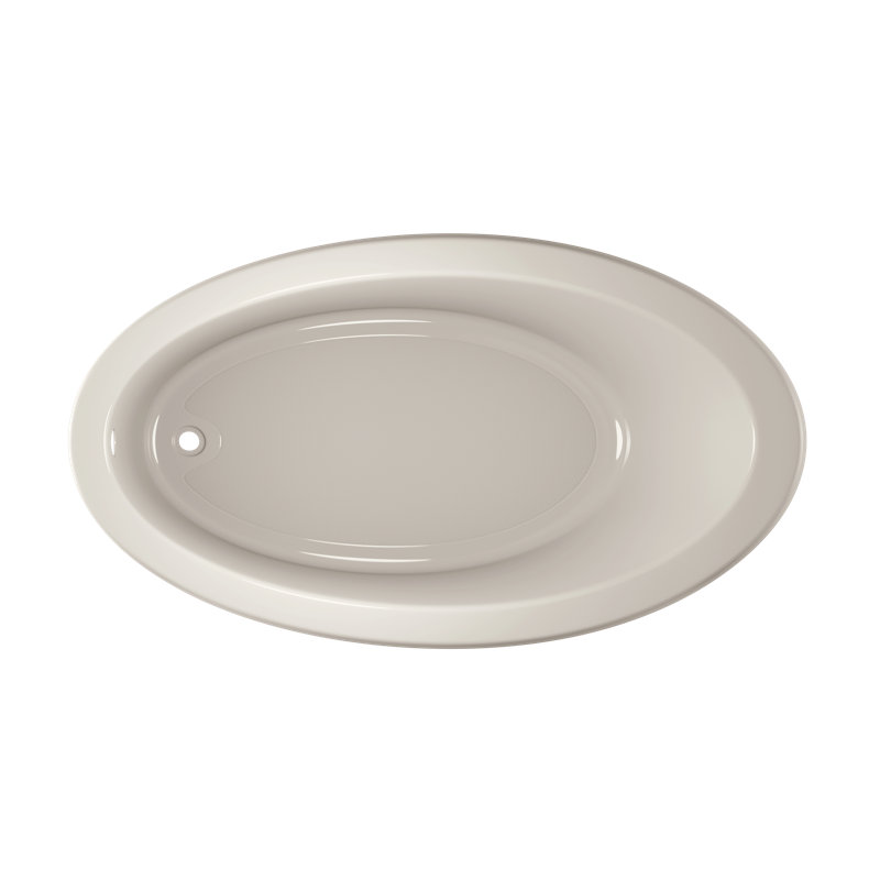 Signature 66" x 38" Drop In Soaking Bathtub, Oyster