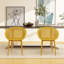 Chaise d'appoint d'intérieur / extérieur (ensemble de 2)-114219533
