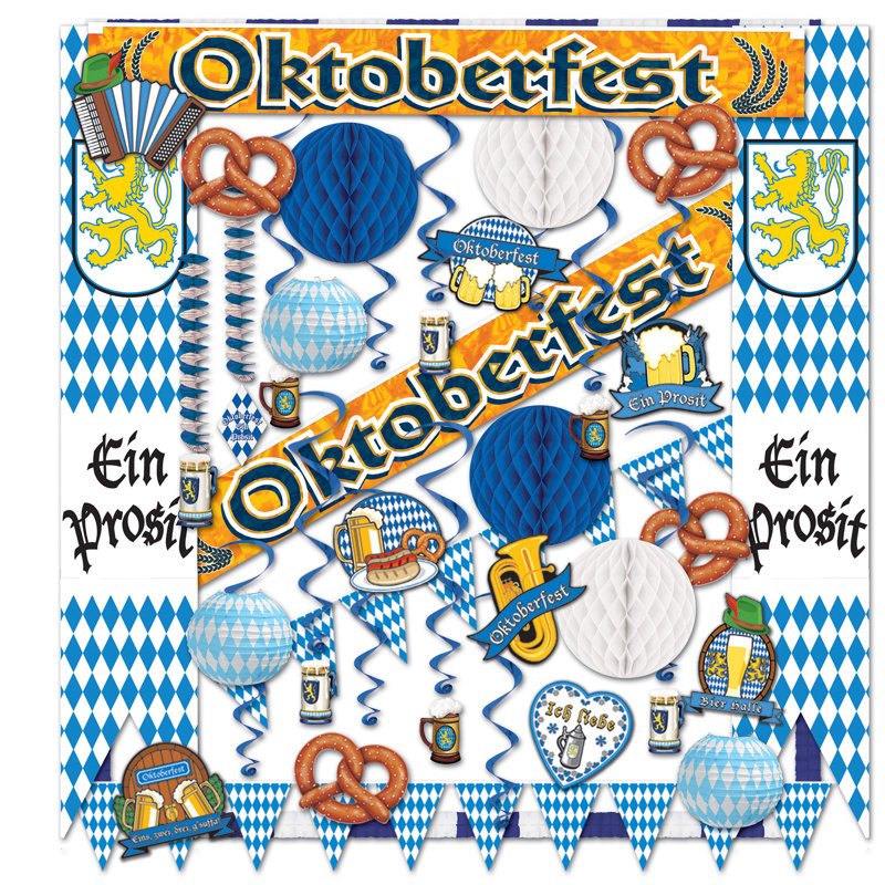 Ensemble de décoration Oktoberfest
