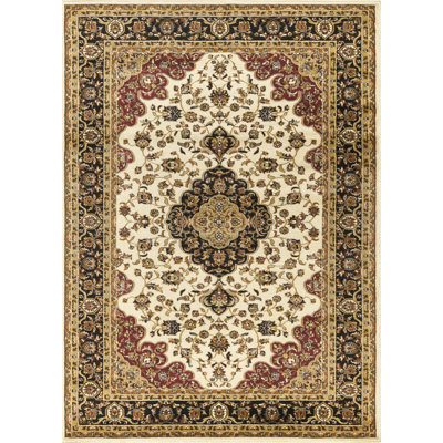 Traditional Classic Area Rug - Trend-Forward Tones, Heritage Charm & Timeless Style (Cream)