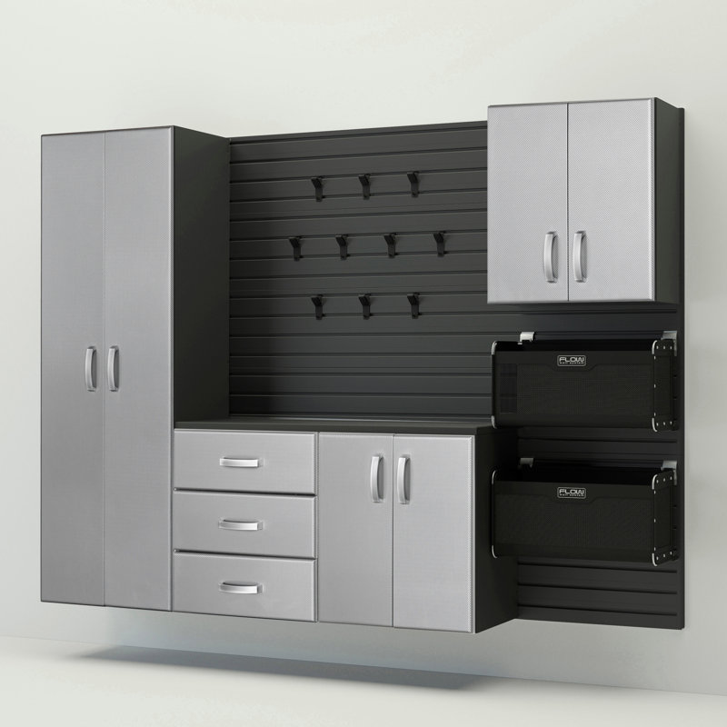 Deluxe 4 Piece Storage System, Black/Platinum Carbon
