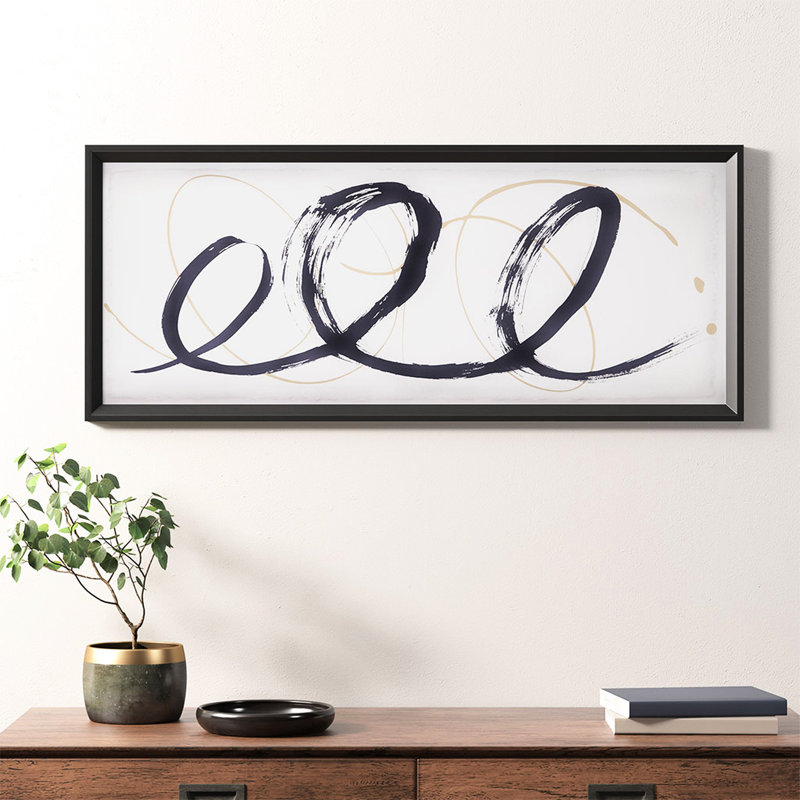 Art mural en verre noir et doré, abstrait, moderne, 41 x 17 pouces, métallique moderne, l 41 po x H 17 po