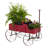 Jacksboro Decorative Wagon Wood Wheelbarrow Planter-1223760802-1223760805