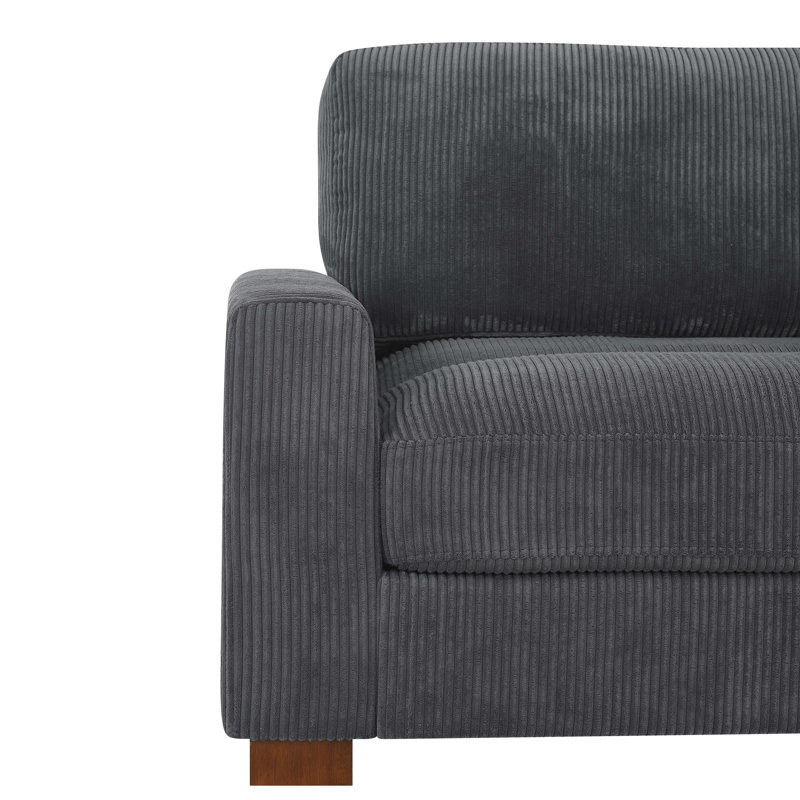 2-Pieces Modular Sofa, Grey