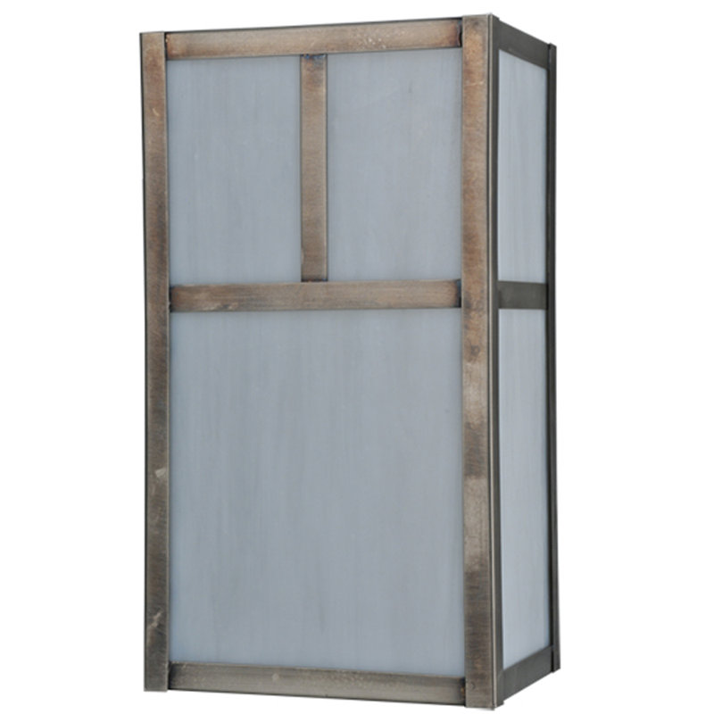 Luminaire de cloison d’extérieur 2 lumières