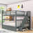 Doresha Kids Bunk Bed with Trundle-779081834-778226702