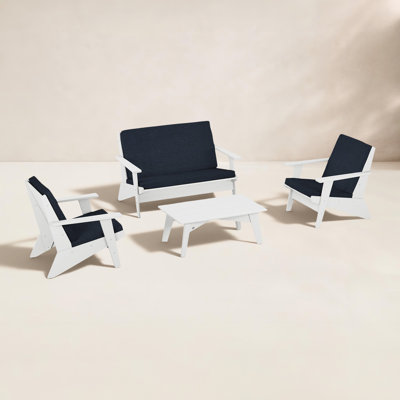 POLYWOOD® Riviera 4-Person Patio Seating Group