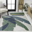 Tapis d'intérieur / extérieur vert / crème Correlly-124511364