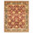 One-of-a-Kind Rectangle 8' X 10'3" New Age Wool Area Rug in Dark Red