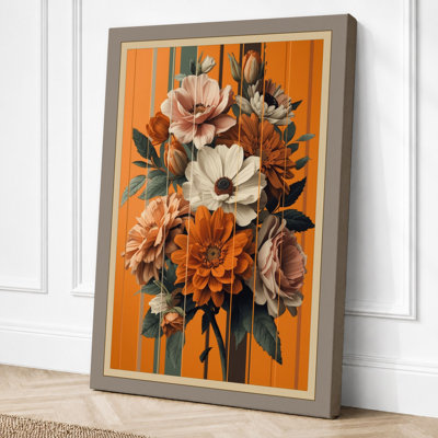 Bloom Cluster Botanical - Wrapped Canvas