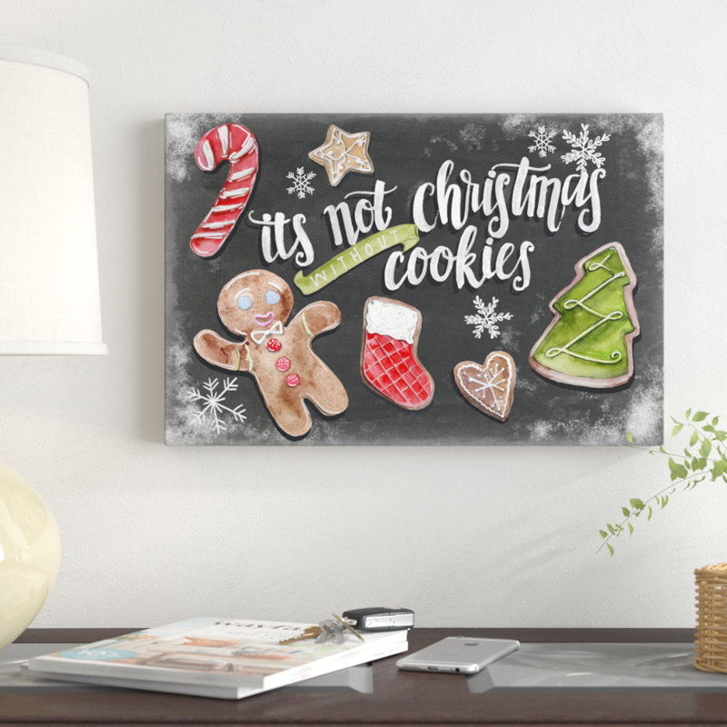 Baking Spirits Bright Collection A by Jennifer Paxton Parker - Graphic Art Print, 30cm H x 46cm W, Wrapped Canvas